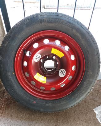 Ruota di scorta singola 14 pollici 4x108 Citroen C