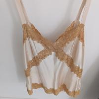 top in seta dolce e gabbana 