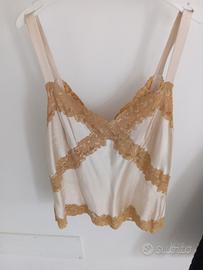 top in seta dolce e gabbana 