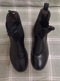 Stivaletti impermeabili Chelsea color nero, n. 45