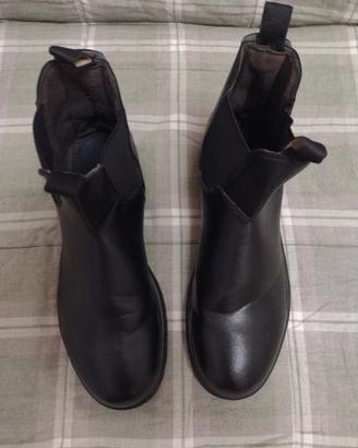 Stivaletti impermeabili Chelsea color nero, n. 45