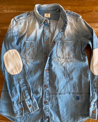 Camicia jeans Mauro Grifoni bambino
