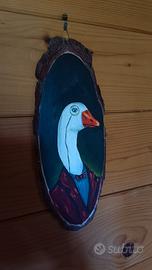 Dipinto su Legno - Oca dandy