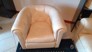 Poltrona in pelle - FRAU/ARCADIA