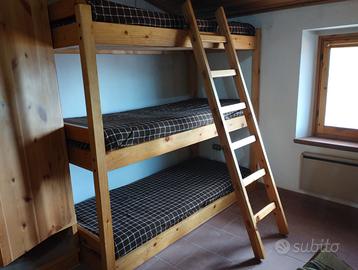 Letto a castello a tre piani prezzo trattabile