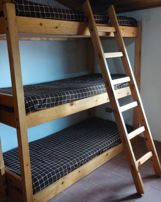 Letto a castello a tre piani prezzo trattabile