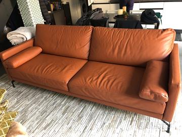 Divano in cuoio 3 posti