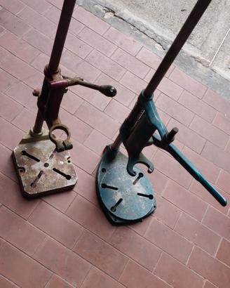 supporti per trapani a colonna vintage 