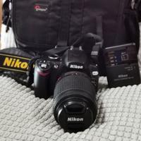 Nikon D60 con zoom 55/200 VR