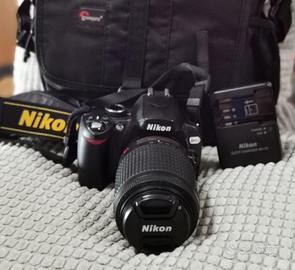 Nikon D60 con zoom 55/200 VR