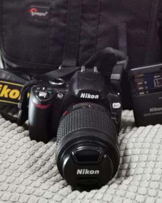 Nikon D60 con zoom 55/200 VR