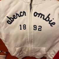 Felpe Abercrombie rossa e bianca