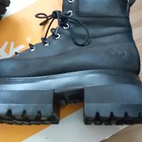 Timberland Originali Vintage-Stivali Donna Nabuk