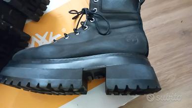 Timberland Originali Vintage-Stivali Donna Nabuk