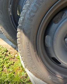 Pneumatici kumo invernali+cerchi peugeot 208