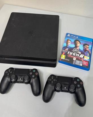 Ps4 500gb + controller + fifa + f1