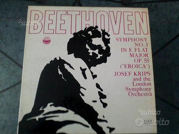 LP Beethoven, Sinfonia n. 3 - dir. Josef Krips, Ev