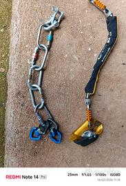 anticaduta petzl ASAP e materiale 