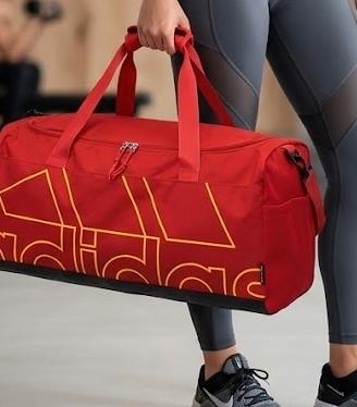 Borsone palestra Adidas rosso