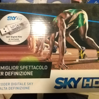 Decoder sky hd + chiavetta digitale