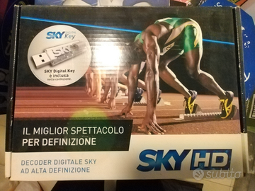 Decoder sky hd + chiavetta digitale