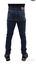 jeans uomo pantaloni jeckerson denim 35 
