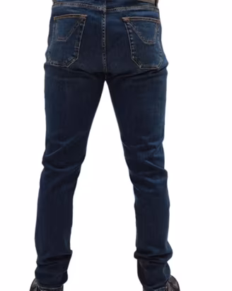 jeans uomo pantaloni jeckerson denim 35 