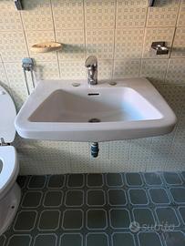 Lavabo Ideal Standard vintage anni '70 + WC