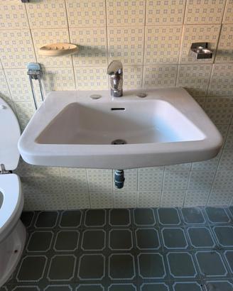 Lavabo Ideal Standard vintage anni '70 + WC