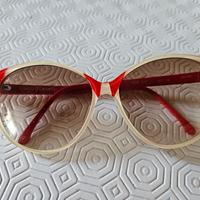 Roberta di Camerino occhiali sole Vintage bianchi 