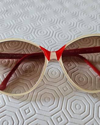 Roberta di Camerino occhiali sole Vintage bianchi 
