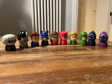 Pj Mask Finger Puppets collezione completa