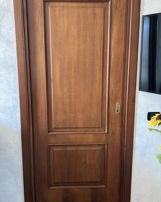7 porte interne in legno massello