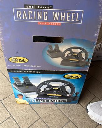 Volante e pedaliera Racing Well 