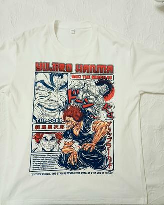 maglietta  hanma jack  baki