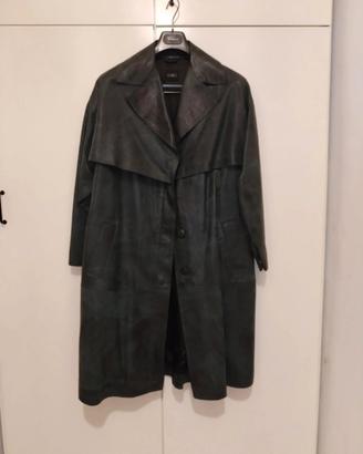 Trench in pelle