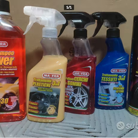 Kit pulizia auto interni ed esterno