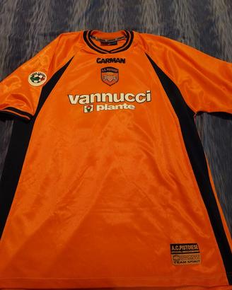 GARMAN AC PISTOIESE MAGLIA MATCH WORN PERRONE XL
