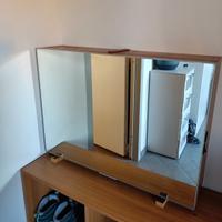 mobile con specchio bagno