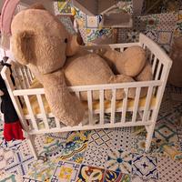 lettino picci completo di materasso e lenzuola 