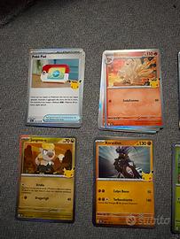 Carte pokemon 30 anniversario