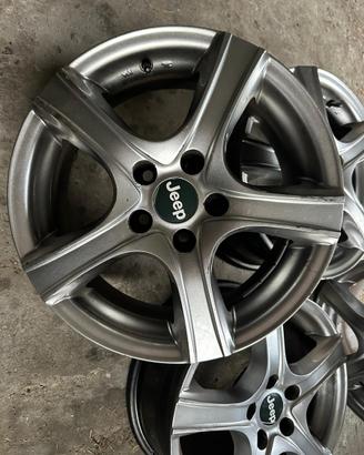 4 Cerchi originali Jeep Renegade R16