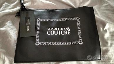 Borsa pochette da polso Versace