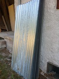 Lamiere metalliche 2x1 metri nuove, circa 50 pezzi