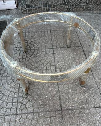Tavolino in cristallo per salotto