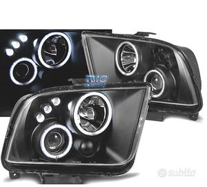 FARI FORD MUSTANG 04-09 ANGEL EYES LED NERI