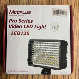 Luce per videocamera o macchina fotografica 130LED