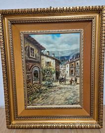Quadro paesaggio rurale