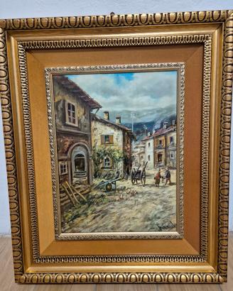 Quadro paesaggio rurale