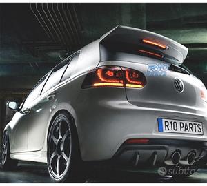 FANALI VOLKSWAGEN VW GOLF 6 LOOK R FULL LED DINAMI